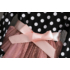 Kép 3/3 - Pöttyös csillámos tüll szoknyás hosszú ujjú kislány alkalmi ruha